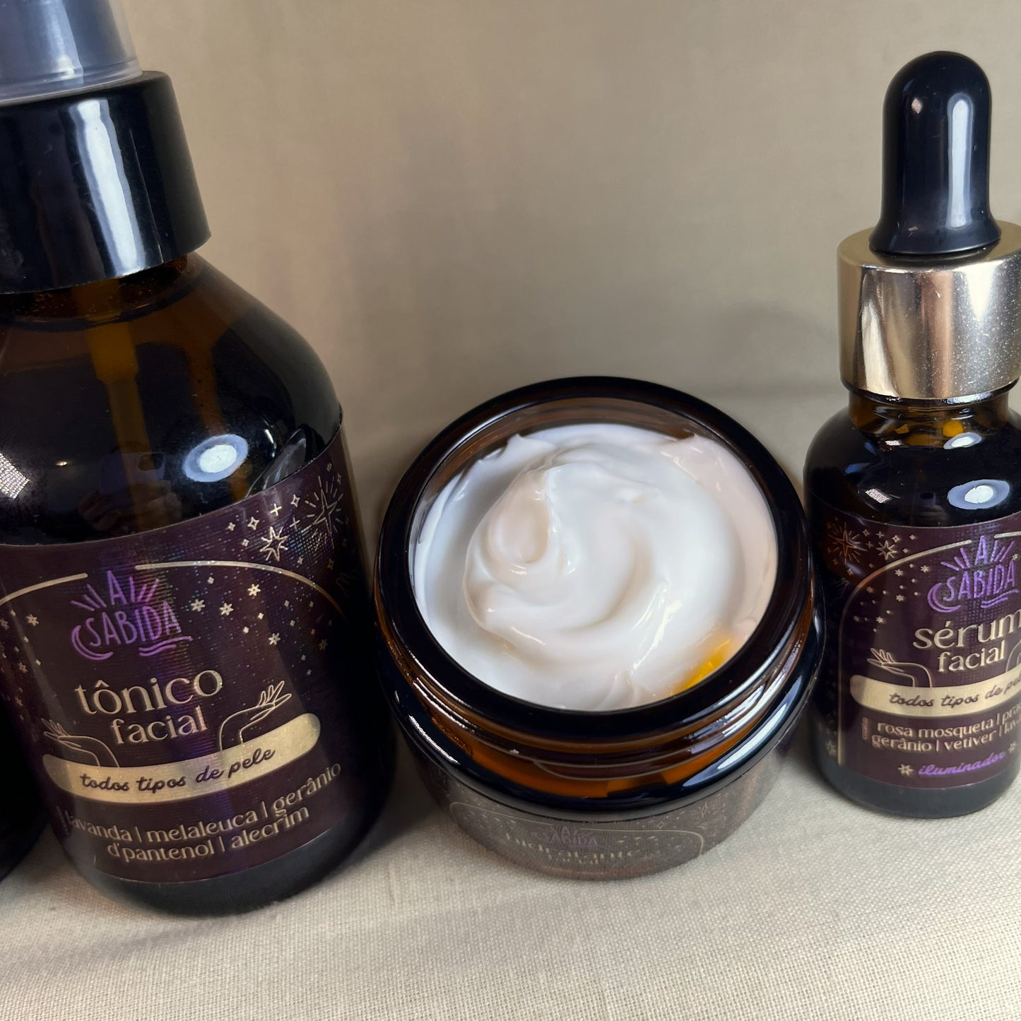kit intermediário | skincare pele seca sensível