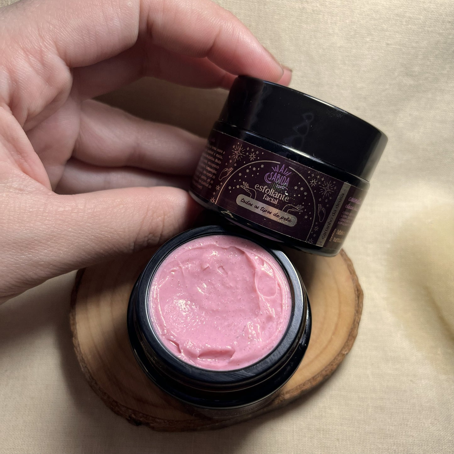 esfoliante facial quartzo