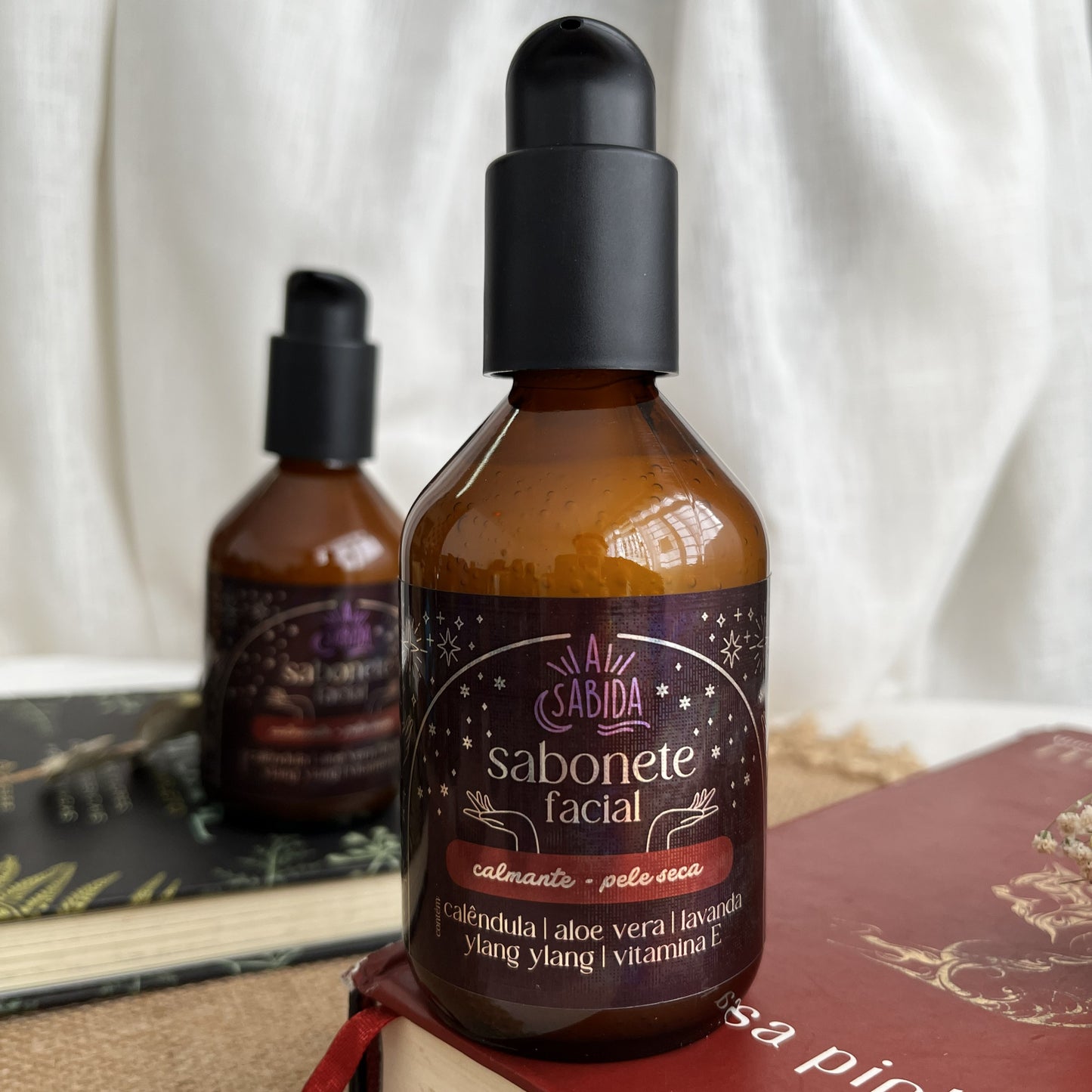 sabonete facial calmante pele seca