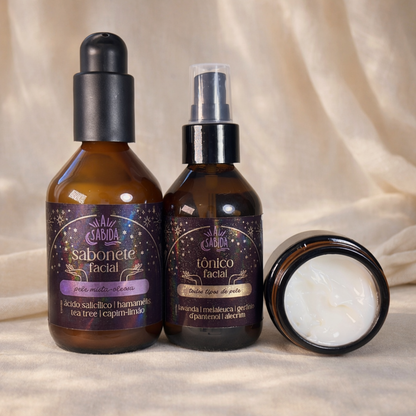kit inicial | skincare pele mista oleosa