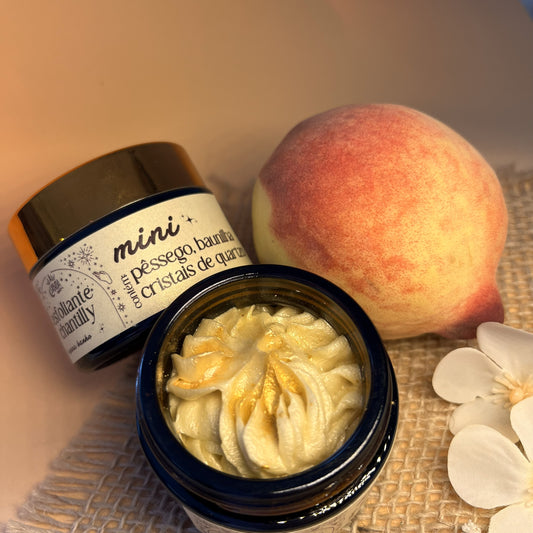 mini chantilly esfoliante corporal | edição brilho da deusa