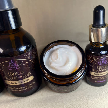 kit intermediário | skincare pele seca sensível