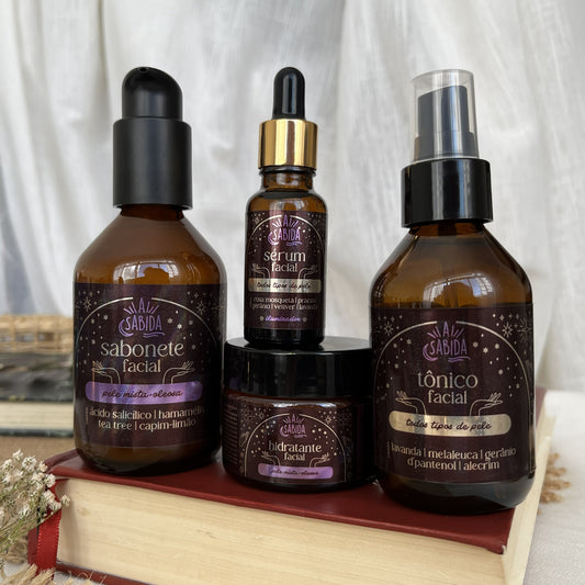 kit intermediário | skincare pele mista oleosa