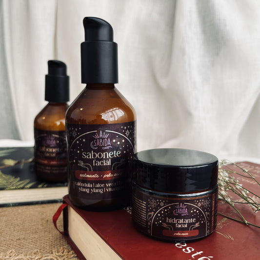 sabonete & hidratante | pele seca sensível