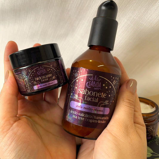 sabonete & hidratante | pele mista oleosa